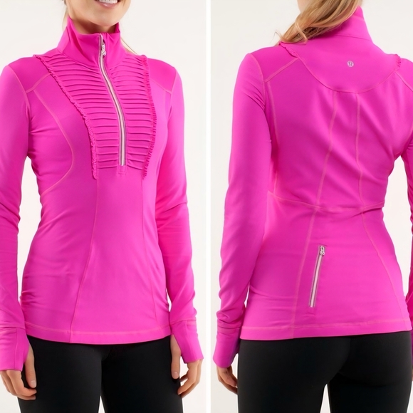 lululemon athletica Tops - Lululemon Athletica Pink Jacket